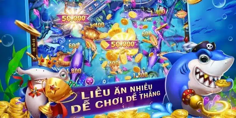 Mỗi loại cá mang lại giá trị thưởng khác nhau